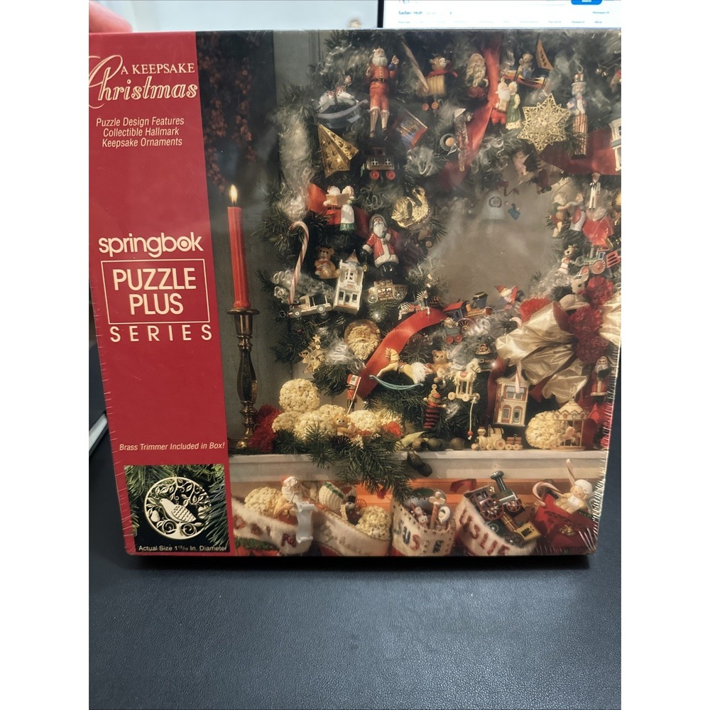 NEW SEALED Springbok Hallmark Puzzle  500 Pc Jigsaw Christmas Keepsake Ornament
